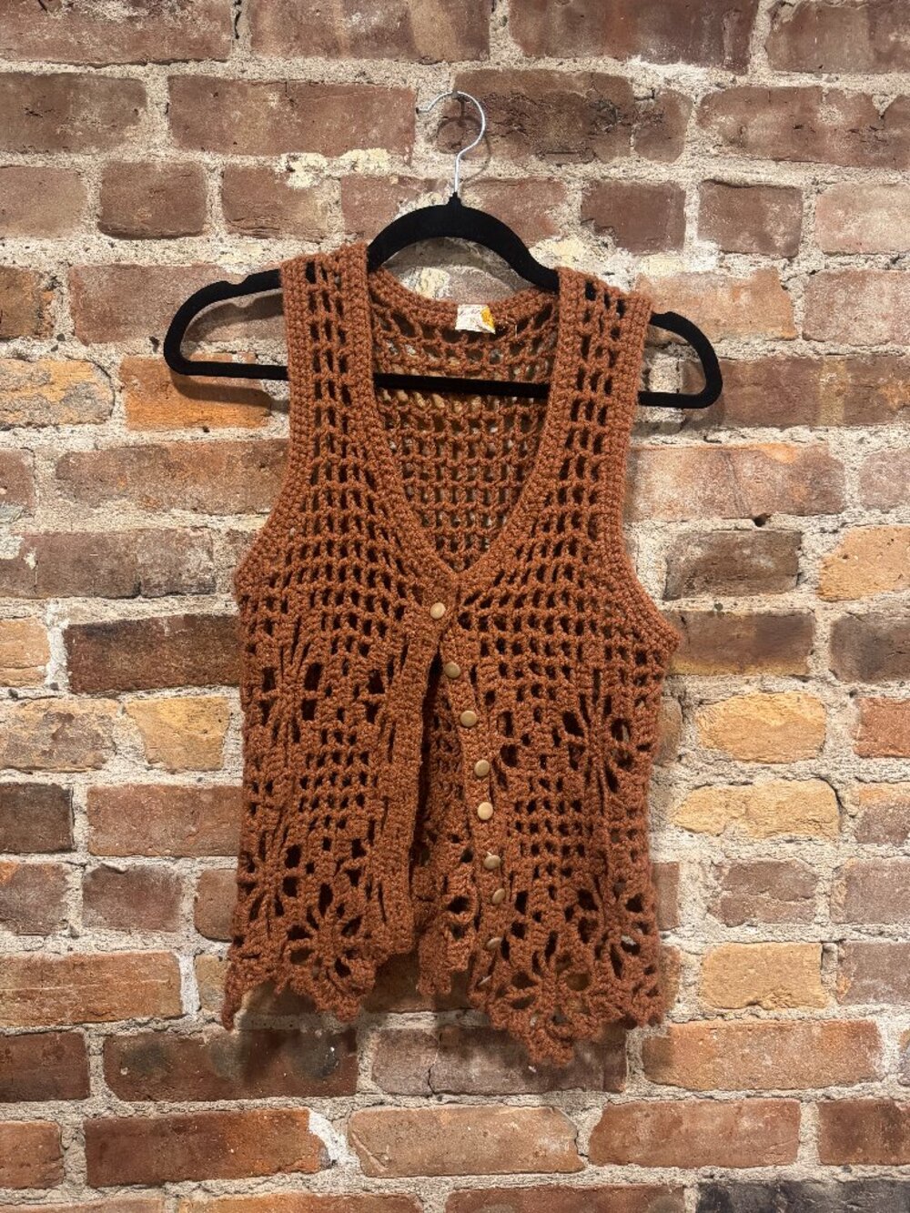 1970S STEVIE NICKS KNIT SWEATER VEST